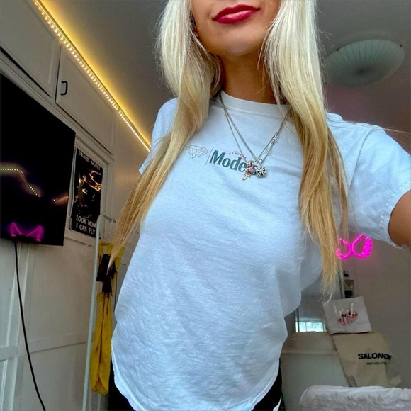 Diamond Supply Co. Other - modelo diamond supply co. white graphic print t shirt